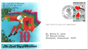Christmas Island 1978 FDC - 10th Day Of Christmas - Indian Ocean - J8922 - Picture 1 of 2