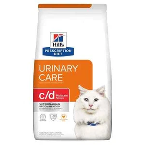 Hill's Prescription Diet c/d Multicare Stress Urinary Care Chicken Dry Cat Food. - Picture 1 of 5