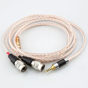 7N occ Silver Plated Headphone Upgrade Cable for Dan Clark Audio Mr Speakers - Picture 1 of 5
