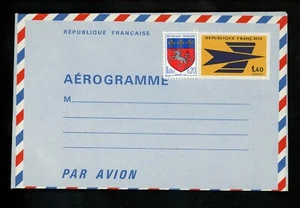 Papelería Postal H&G Francia Correo Aéreo Carta Hoja Correo 1980 - Imagen 1 de 2