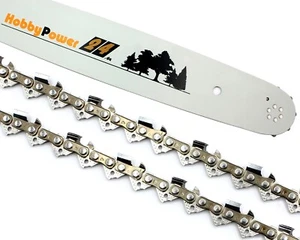 Schwert + 2 Ketten Halbmeißel für Stihl 026 AV MS 260 40 cm 325" 67 TG 1,6 mm - Bild 1 von 6