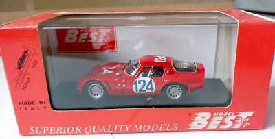 BEST	BEST-9239	DIECAST	1/43	ALFA ROMEO TZ2 "Sangri-la" Federi Targa Florio 196 - Immagine 1 di 4