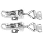  2 PCS Adjustable Buckle Lockable Toggle Latch Type Clamp Bags