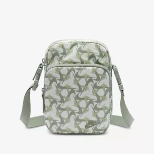Nike Heritage Cross-Body Over Shoulder Festival Bag Black/White Logo FREE SHIP - Picture 1 of 9