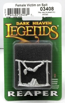 Miniatura cautiva Reaper 03408 víctima femenina de saliva (leyendas del cielo oscuro) Foto 1 de 4