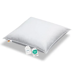 Kopfkissen Daunenkissen 100% sibirische Daunen 500g leicht weich 80x80 - Bild 1 von 7