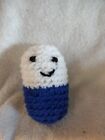 Crocheted Miniature Happy Pill