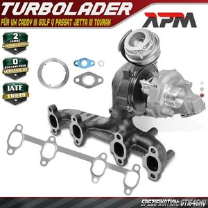 Turbolader für Audi A3 8P VW Caddy III Golf V Passat Jetta III Touran 2.0 TDI - Bild 1 von 8
