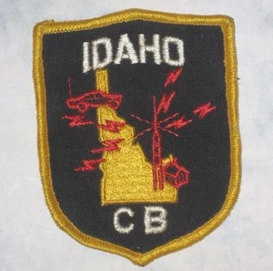 Idaho CB Patch - vintage - 3" x 3 3/4" - Picture 1 of 1