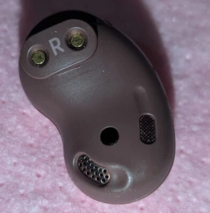 Right only. Samsung Galaxy Buds Live, SM-R180, In-Ear Headphones - Mystic Bronze - Picture 1 of 2