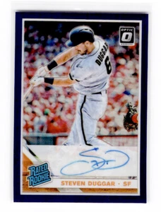 2019 Donruss Optic #RRS-SD Steven Duggar Rated Rookie Signatures /35 - Picture 1 of 2