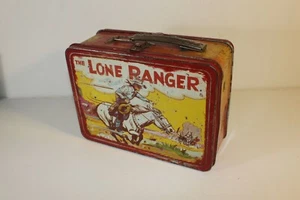 Lone Ranger - Key Box - vintage metal Lunchbox RARE - REDUCED - Picture 1 of 3