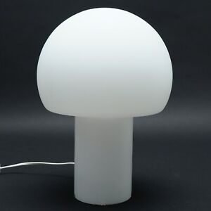 Mushroom Lámpara de Mesa Cristal Blanco WOFI Peill-Putzer-Staff-Ara 1.AIO