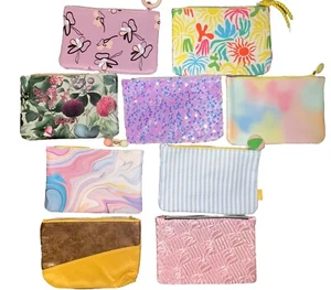 Ipsy Brand Cosmetic Bags -Zippered Makeup Travel Pouch-Choose Your Style & Color - Picture 1 of 20