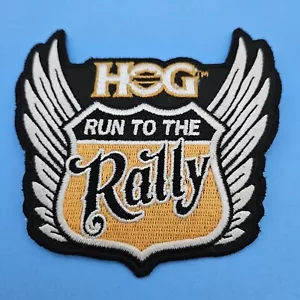 Harley Owners Group Run To The Rally Motorrad Patch gestickt - Bild 1 von 7