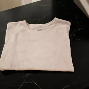 T-shirt manica corta in cotone bianco Kim Rogers taglia L (600) - Foto 1 di 7