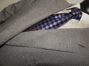 BESPOKE HICKEY FREEMAN MEN'S PURE CASHMERE GRAY HOUNDSTOOTH JACKET COAT 50 REG - Picture 1 of 13