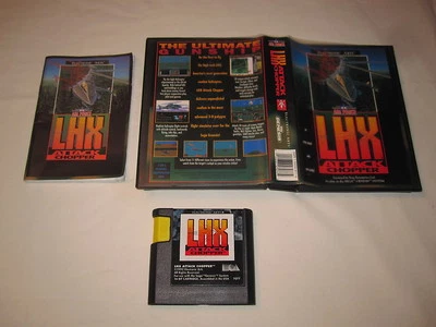 LHX Attack Chopper - Air Force (Sega Genesis) Game Cartridge in Box Excellent! - Image 1 of 3