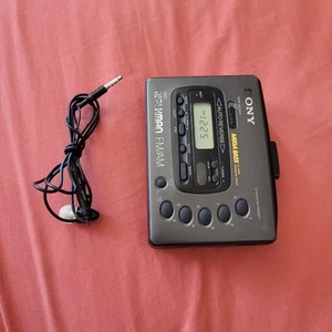 Sony WM-FX42 Walkman Mega Bass Cassette FM AM only Radio Works As Is - Picture 1 of 10