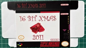 Retrozone RetroUSB 16-Bit Navidad 2011 Super Nintendo SNES SOLO CAJA Envío Gratis - Imagen 1 de 7