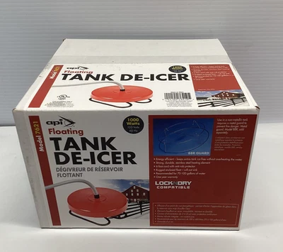 API Floating Stock Water Tank De-Icer Allied Precision 1000 Watts Model 7621