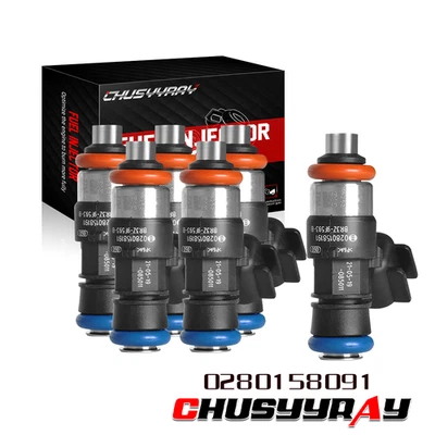 6x Inyectores de combustible para 2007 2008 2009 2010 2011 2012 2013 14 Mazda CX-9 3,5 L 3,7 L Foto 1 de 4