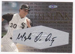 2000 Fleer Ultra Fresh Ink Magglio Ordonez Chicago White Sox Autogramm Autogrammkarte - Bild 1 von 1