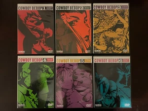 Cowboy Bebop Complete Series 6 DVD Set Anime Action Drama Comedy OOP W/ Inserts - Picture 1 of 3