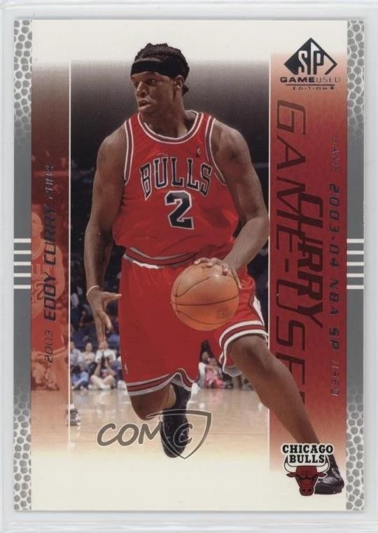 2003-04 SP Game Used Eddy Curry #6 - Image 1 of 2