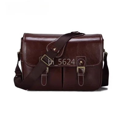 Bolsa de cámara PU estuche completo caja para Canon Leica Nikon Olympus Fuji Sigma Sony DSLR Foto 1 de 4