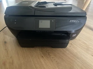 HP Officejet 5740 Multifunction Wireless Wi-Fi All-In-One Inkjet Printer - Black - Picture 1 of 8