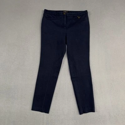 Talbots Pants Women’s 6P Navy Blue Dalton Skinny Ankle Stretch Nylon Blend Chino - Image 1 of 4