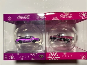 2025~ M2 Coca-Cola Ornament~'76 GMC Sierra Grande 15 + 87  Buick Grand National - Picture 1 of 9