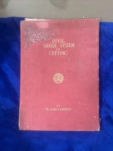 Royal Square System Of Cutting Book Royal Sewing School K. Hamahata Fashion Book - Picture 1 of 23