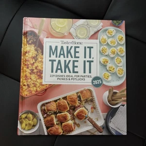 Make It, Take It 2025: 229 Dishes Ideal for Parties & Potlucks by Taste of Home - Picture 1 of 10