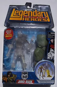 Marvel Legendary Comic Book Heroes. Judge Death Clear Variant. W/ Monkeyman Leg - Picture 1 of 2