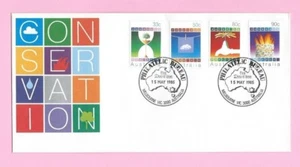 AUSTRALIA Post 1985 FDC - CONSERVATION - Shs Melbourne Bureau - Bild 1 von 2