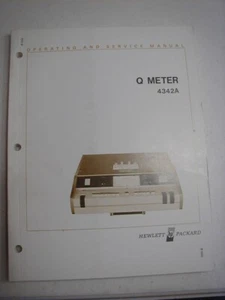 Manual HP 4342A Q Meter, Used good condition - Picture 1 of 2