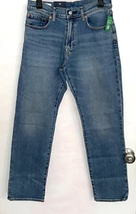 GAP 1969 Straight Fit 100% Cotton Men's size 30x32 Denim Blue Jeans - Picture 1 of 7