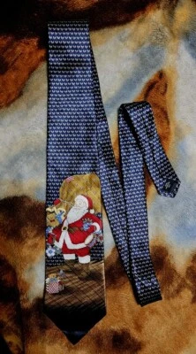 💙Рождественский праздничный галстук Санта 💚 - Изображение 1 из 4