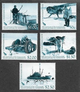 ROSS DEPENDENCY TRANS ANTARCTIC EXPEDITION 2007 MNH TRANSPORT AVIATION - Picture 1 of 1