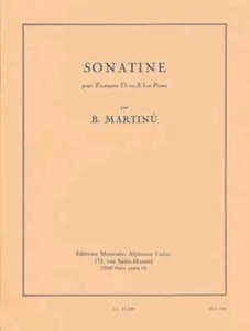 Sonatine For Trumpet And Piano by Bohuslav Martinu (AL21699) **Clearance** - Picture 1 of 2