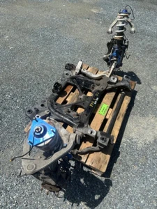 11 NISSAN GTR R35 OEM VR38 OEM FRONT SUSPENSION KNUCKLES CROSSMEMBER 09-16 68K - Picture 1 of 10