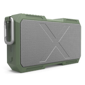 Waterproof Portable Wireless Bluetooth 4.0 Stereo Speaker with Powerbank - Green