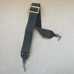Vtg Denim Jean Adjustable Camera Sling Belt Neck Strap Hippy Photography 80s - Photo 1 sur 8