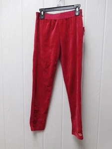 Juicy by Juicy Couture Magenta Pink Velour Sweatpants Glitter Waistband Sz 10/12 - Picture 1 of 6