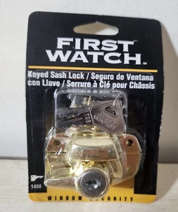 First Watch KEYED-ALIKE Sash Locks for Window, #1400 NOS - Picture 1 of 2