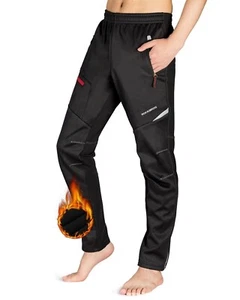 ROCKBROS Winter Fahrradhose Hose Herren Bekleidung Lange Radhose Winddicht Warm - Bild 1 von 8