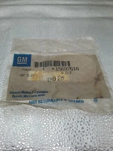 OEM 15697616 1563462 Genuino Nuevo GMC EMBLEMA TAPA RUEDA Inserto Calcomanía OEM 2.5" - Imagen 1 de 2