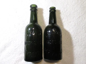 Antiguo J.E. Botellas de cerveza Davies Connop Stores Brynmawr - Imagen 1 de 9